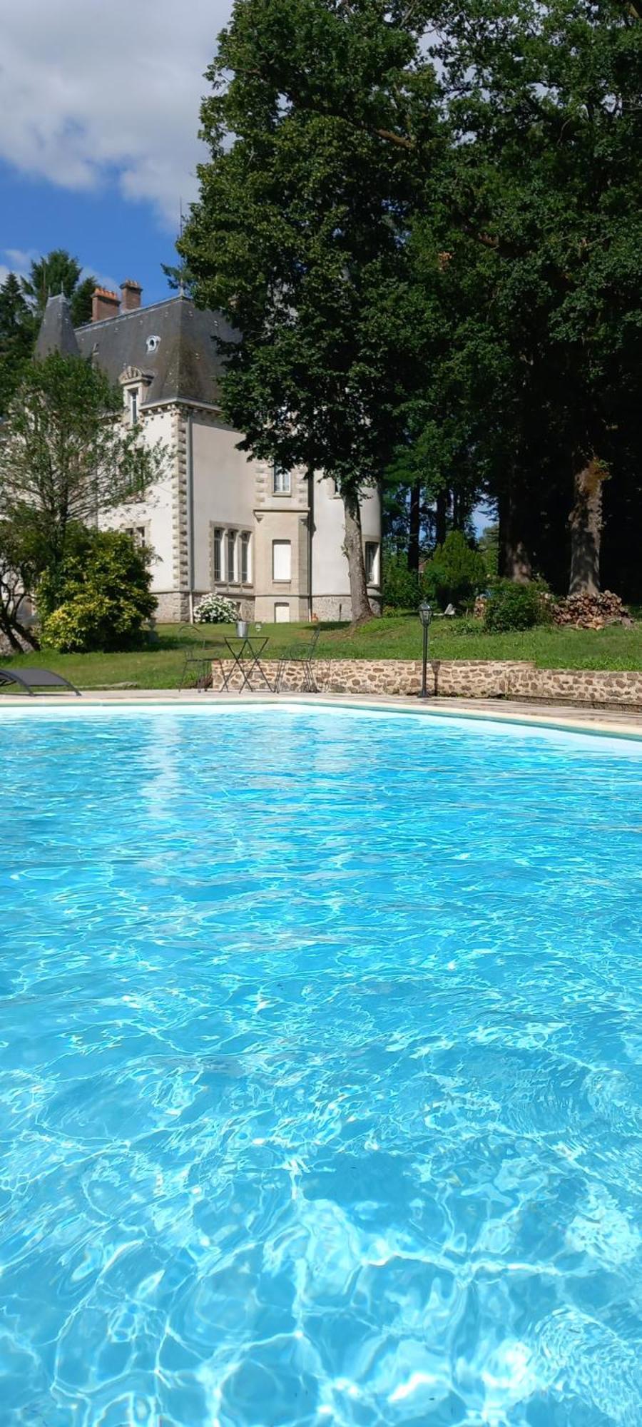 Bed and Breakfast Chateau Maleplane Saint-Léonard-de-Noblat Exteriér fotografie