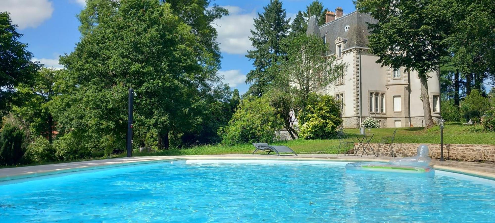 Bed and Breakfast Chateau Maleplane Saint-Léonard-de-Noblat Exteriér fotografie